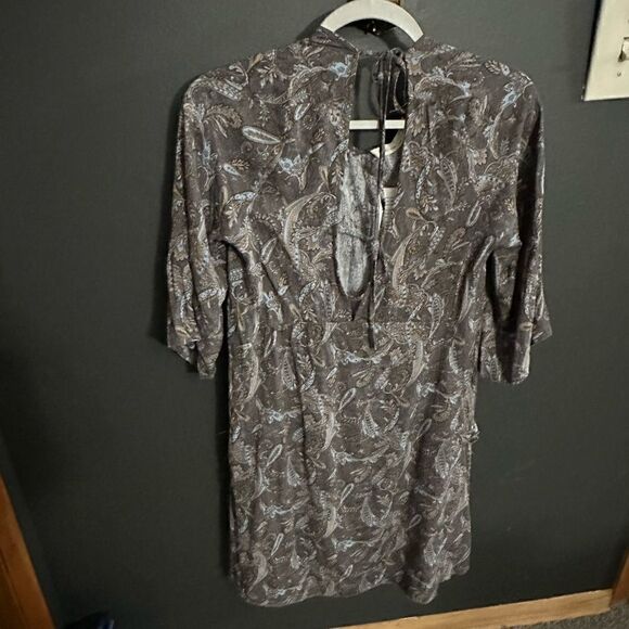 Millibon USA Boho Tunic Dress Size M NWT Paisley Floral Print - Picture 6 of 8